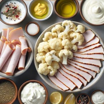 Chou-fleur Crémeux à la Dinde et Yaourt Vanille