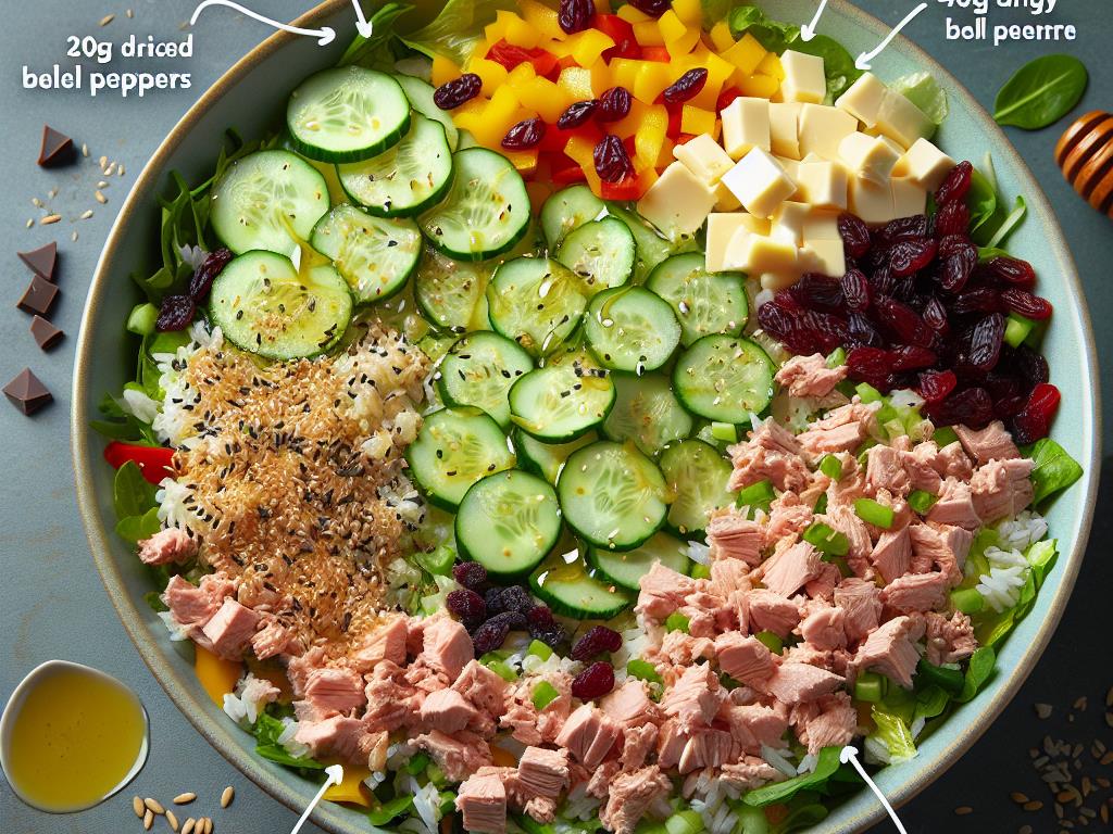 image-243 Salade Énergisante au Thon et Riz Complet