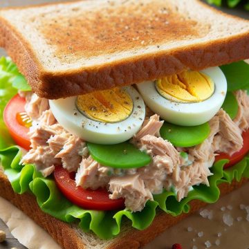 image-251 Sandwich Thon-Œuf à la Laitue et Tomate