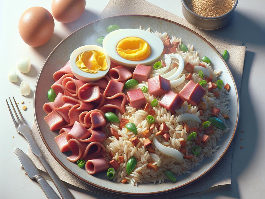 image-33 Riz Basmati Sauté au Jambon et Œuf