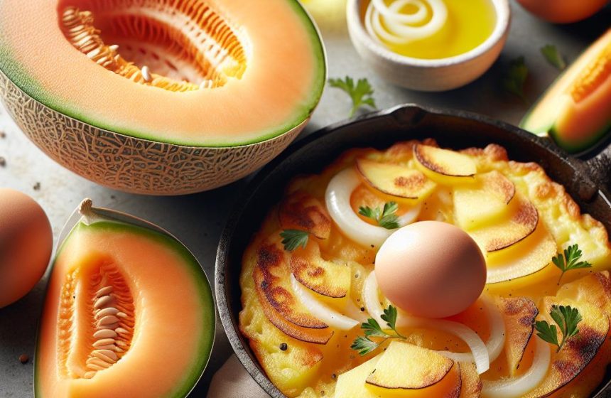 Délice de Melon et Tortilla de Pommes de Terre
