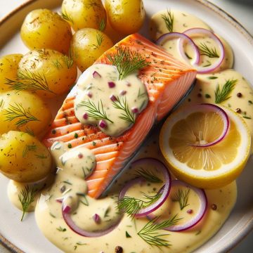 image-44 Saumon à l’Aneth avec Pommes de Terre et Sauce Crémeuse