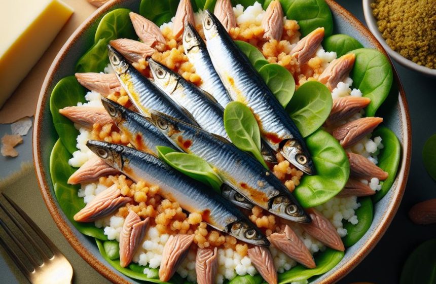 Sardines à la Semoule et Mâche Croquante