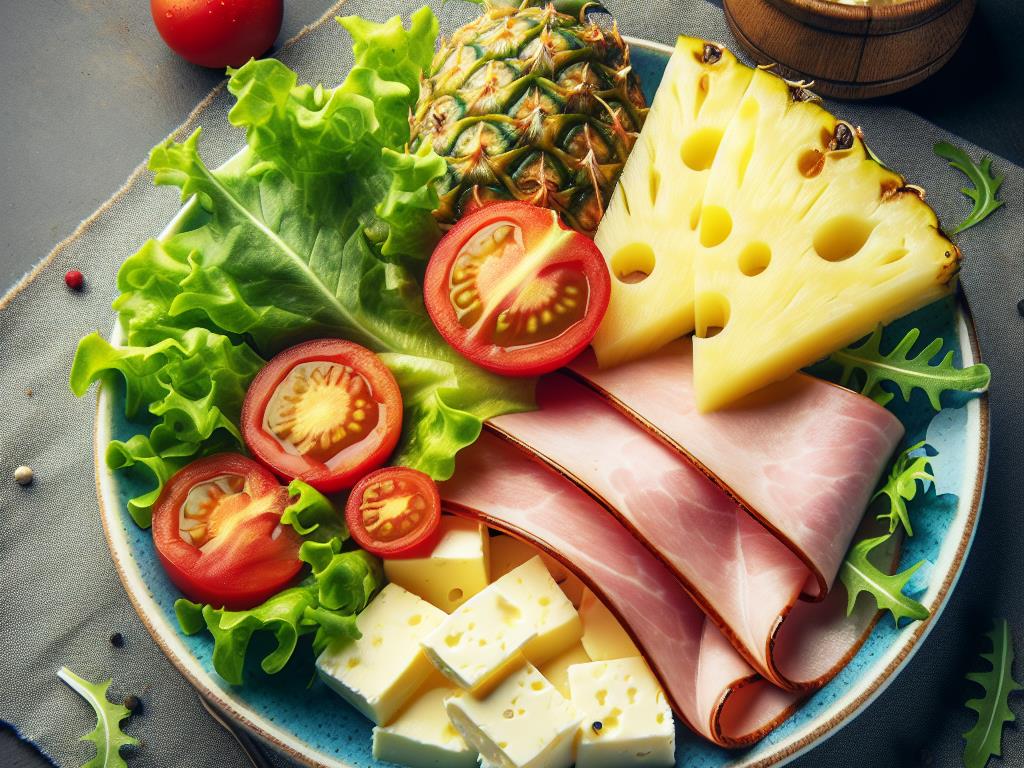 image-49 Salade Tropicale au Jambon et Ananas