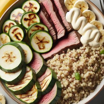image-50 Quinoa aux Courgettes et Rôti de Bœuf à la Mayonnaise