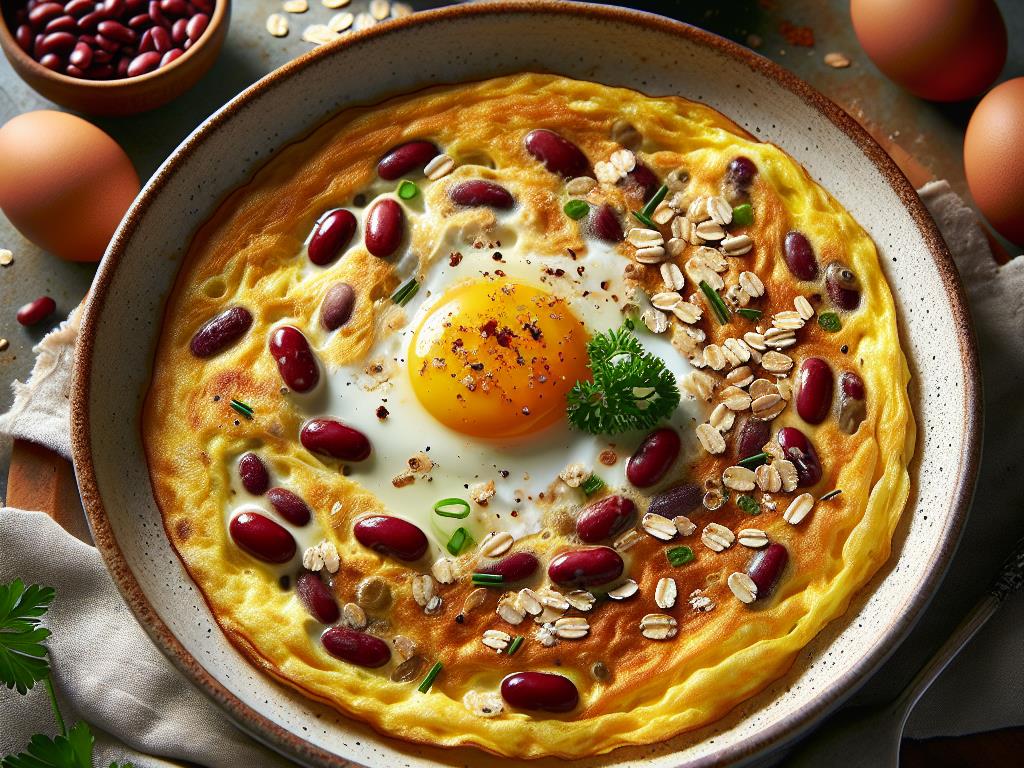 image-52 Omelette aux Flocons d’Avoine et Haricots Rouges