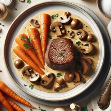 Blanquette de Veau Gourmande aux Carottes et Champignons
