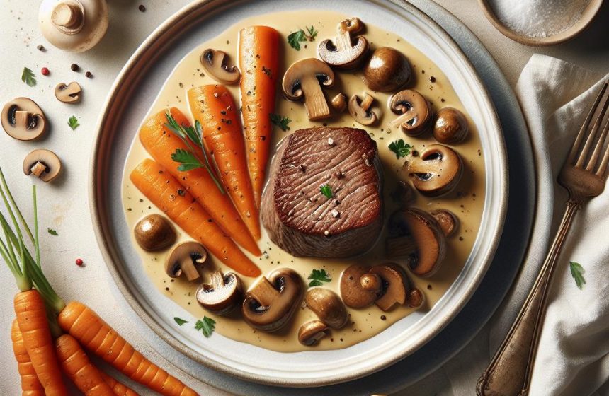 Blanquette de Veau Gourmande aux Carottes et Champignons