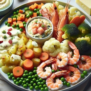 Délice de la Mer au Chou-Fleur et Saumon Fumé