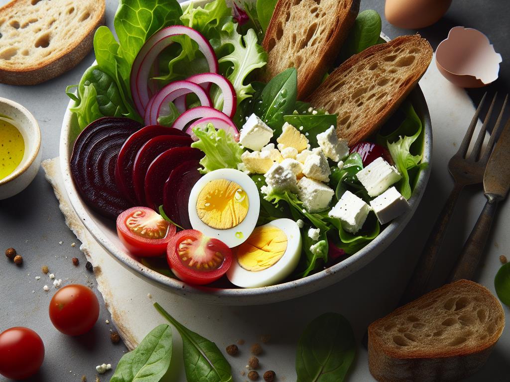 image-58 Salade Gourmande au Chèvre Frais et Betterave