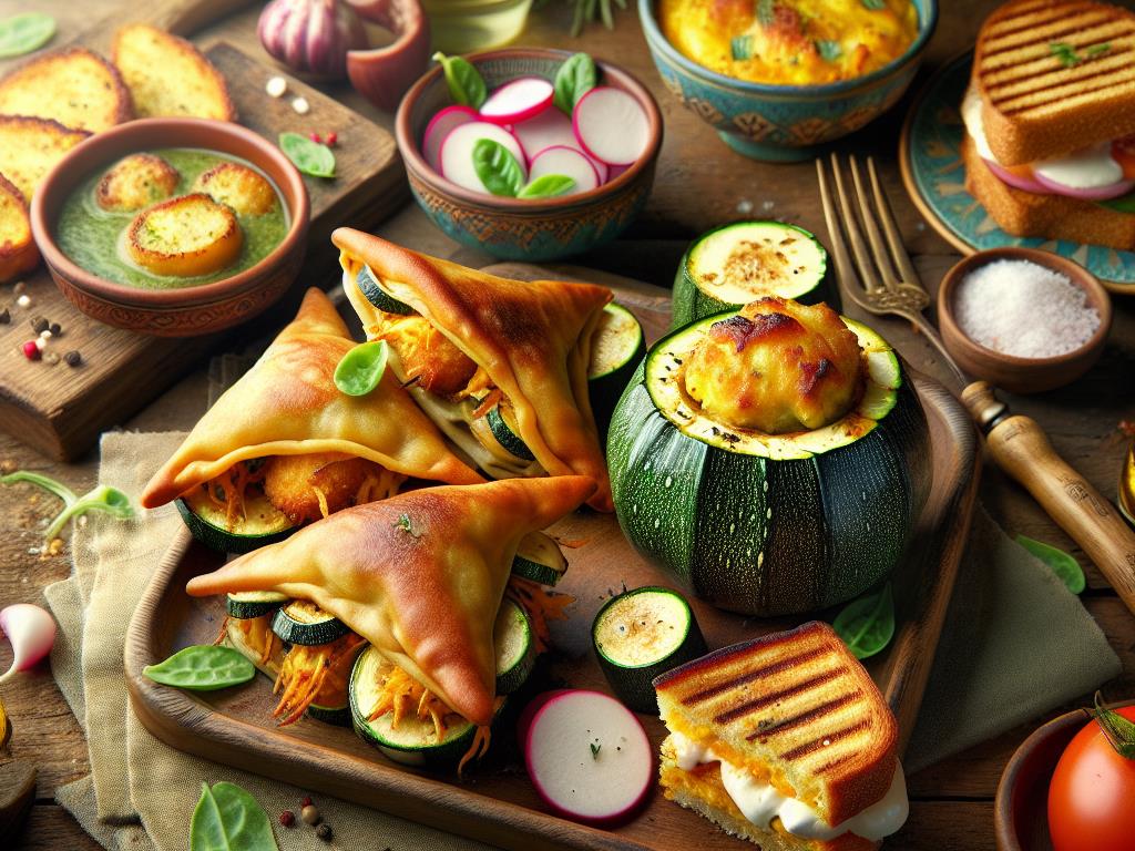 image-61 Délice de Samoussas et Courgettes Farcies