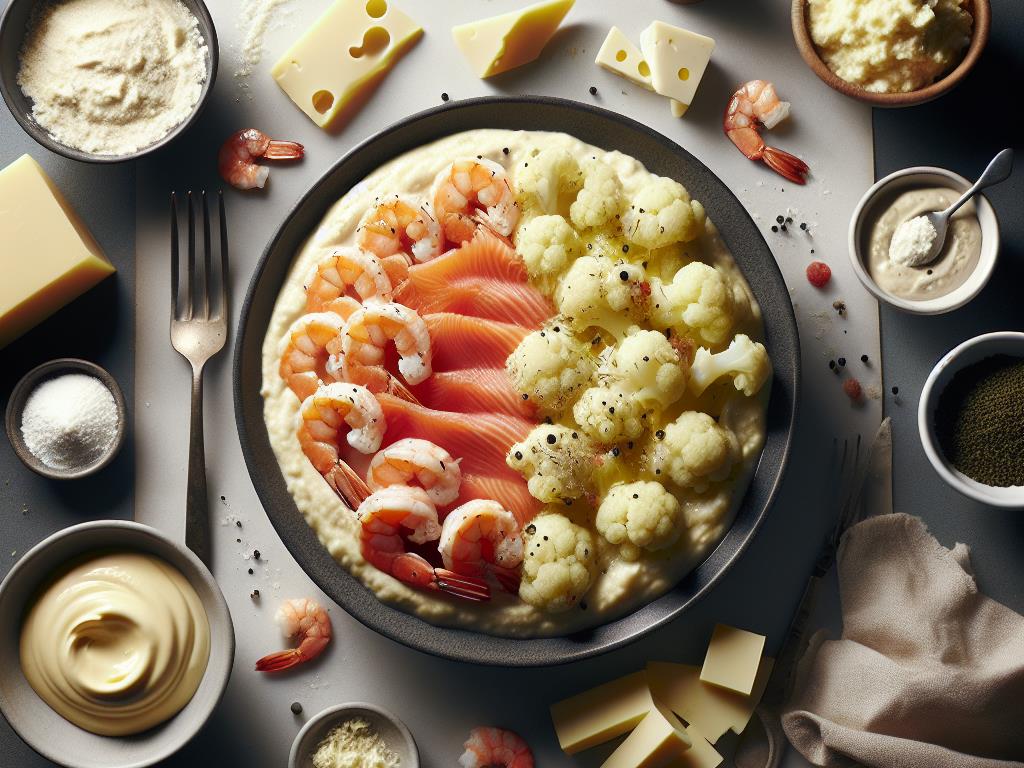 image-65 Délice de la Mer en Purée de Choux-Fleurs