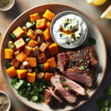 image-66 Butternut Rôti à l’Épaule d’Agneau et Yaourt Nature