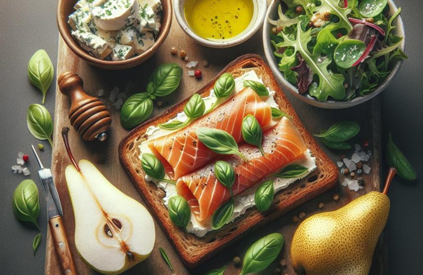 Délice de Truite Fumée sur Pain Grillé