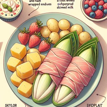 image-93 Délice de Melon et Endives au Jambon avec Douceur de Fruits Rouges