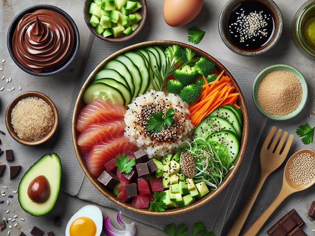 image-96 Poke Bowl au Poisson et Mousse au Chocolat