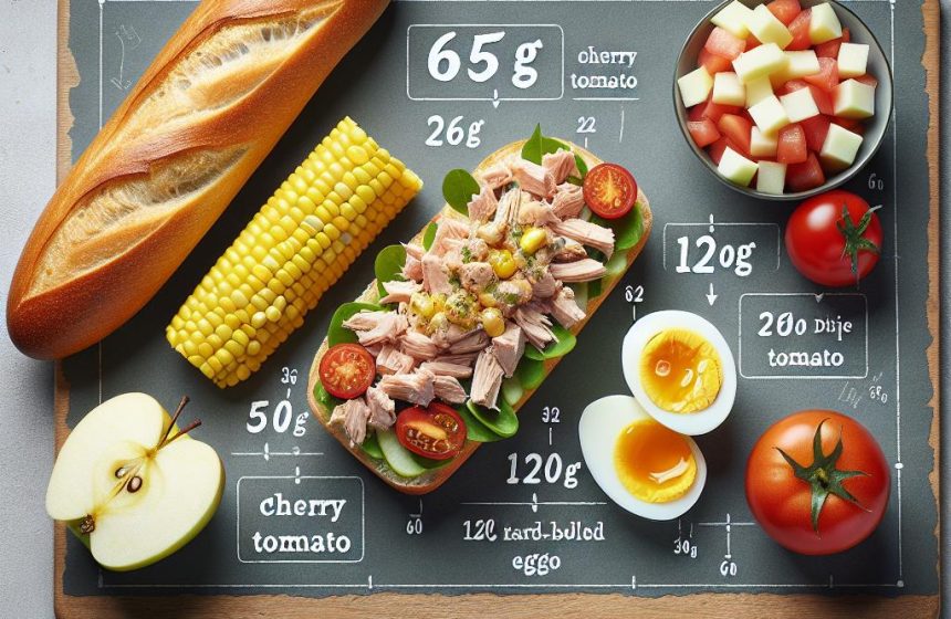 Salade Gourmande à la Baguette et au Thon
