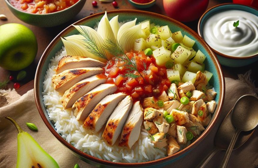 Délice de Poulet au Riz Basmati et Fenouil
