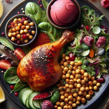 image-134 Délice de Poulet Rôti au Paprika et Pois Chiches Croquants