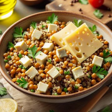 image-2 Salade de Quinoa et Lentilles au Fromage Blanc