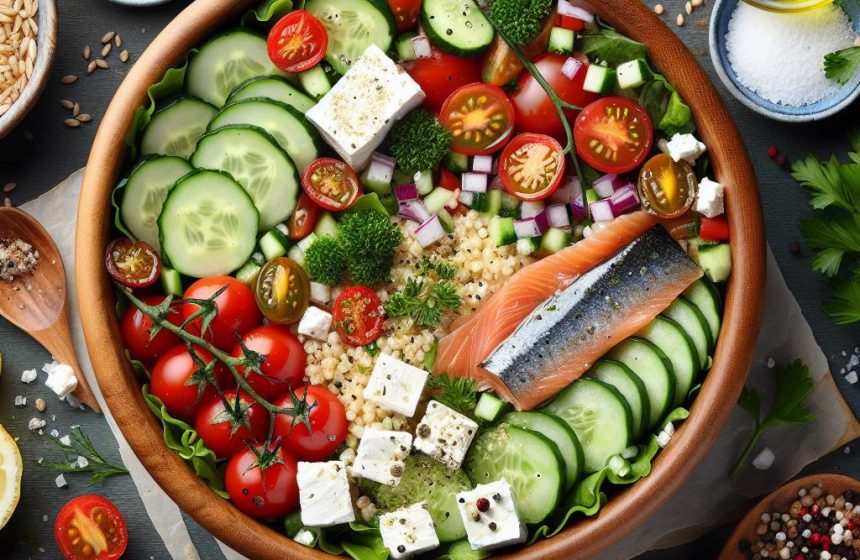 Taboulé Fraîcheur à la Truite Fumée et Feta