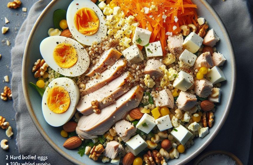 Délice Méditerranéen au Poulet et Fromage de Brebis