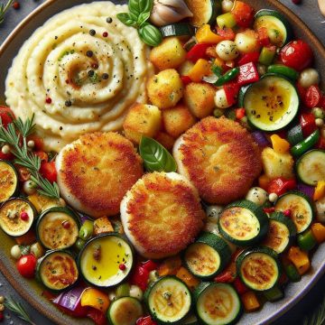 image-36 Escalope de Veau Panée avec Ratatouille et Aligot