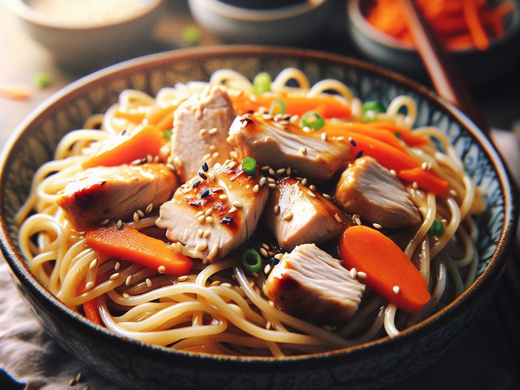 image-43 Pâtes Chinoises au Poulet et Carottes