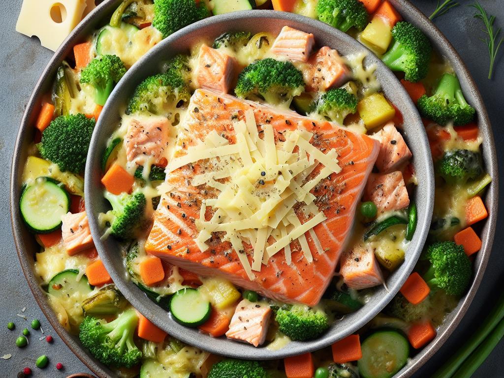 image-53 Gratin de Saumon aux Légumes et Fromage