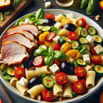 image-59 Salade Rigatoni aux Légumes d’Été et Boursin avec Rôti de Porc et Prunes