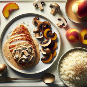 Délice de Dinde aux Champignons et Riz Basmati