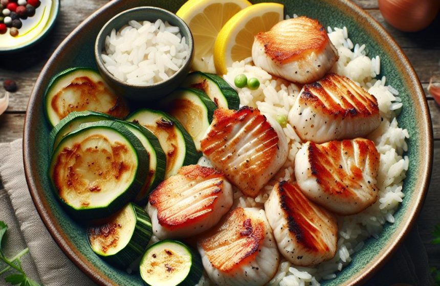 Délice de Dinde et Riz aux Courgettes
