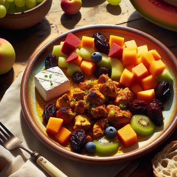 Tagine de Poulet aux Fruits d&rsquo;Été