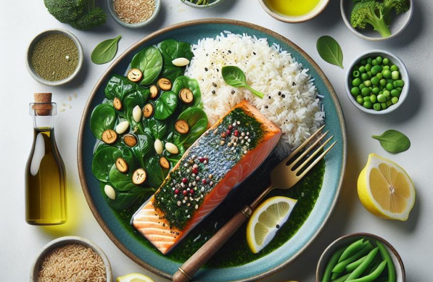 Saumon à l’Oseille et Riz Équilibré