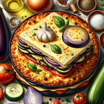 Moussaka de Légumes à la Mozzarella