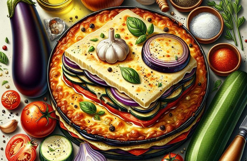 Moussaka de Légumes à la Mozzarella