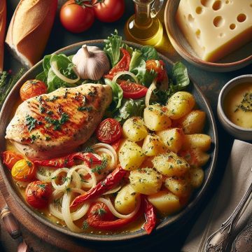 Poulet Basquaise Gourmand et Gratiné