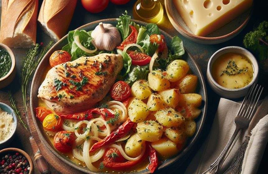 Poulet Basquaise Gourmand et Gratiné