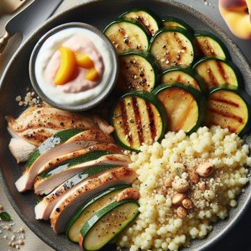 Délice de Volaille et Courgettes à la Semoule