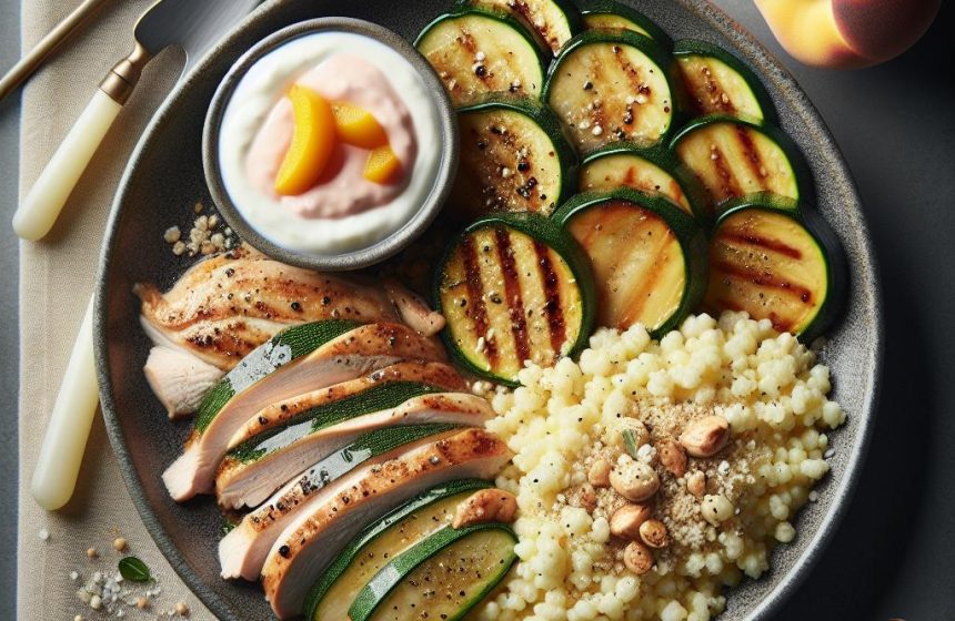 Délice de Volaille et Courgettes à la Semoule