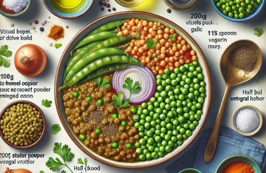 Curry de Lentilles et Petits Pois