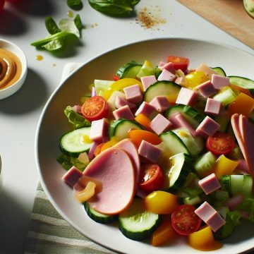 image-4 Salade Fraîcheur aux Dés de Jambon et Macédoine