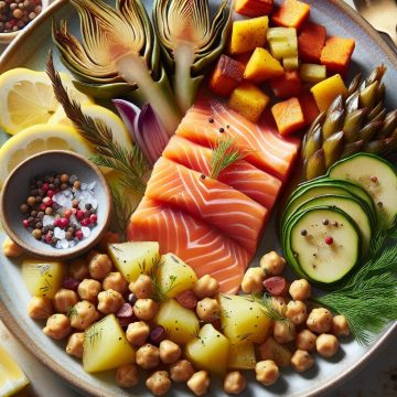 Délice de Saumon Fumé et Légumes Gourmands