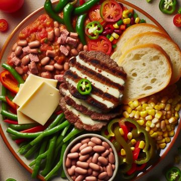 Délice Mexicain au Steak Haché et Lomo