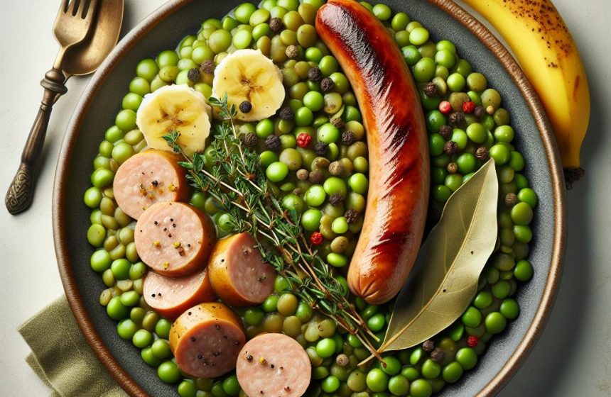 Délice de Lentilles aux Saucisses de Volaille et Banane