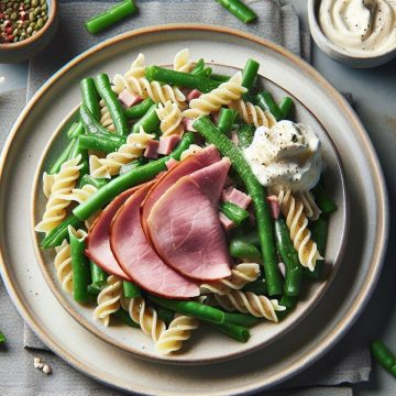 image-6 Pâtes aux Haricots Verts et Jambon avec Skyr
